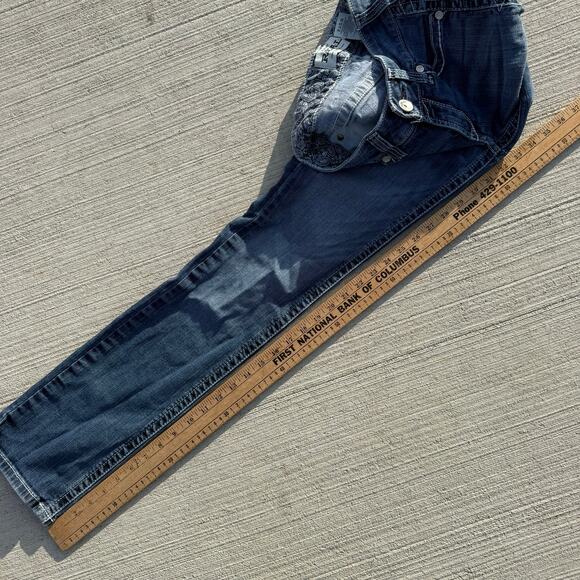 Ariat 25R Mid Rise Stretch Ivy Stackable Straight Leg Jeans Style 10024300 - Picture 9 of 9